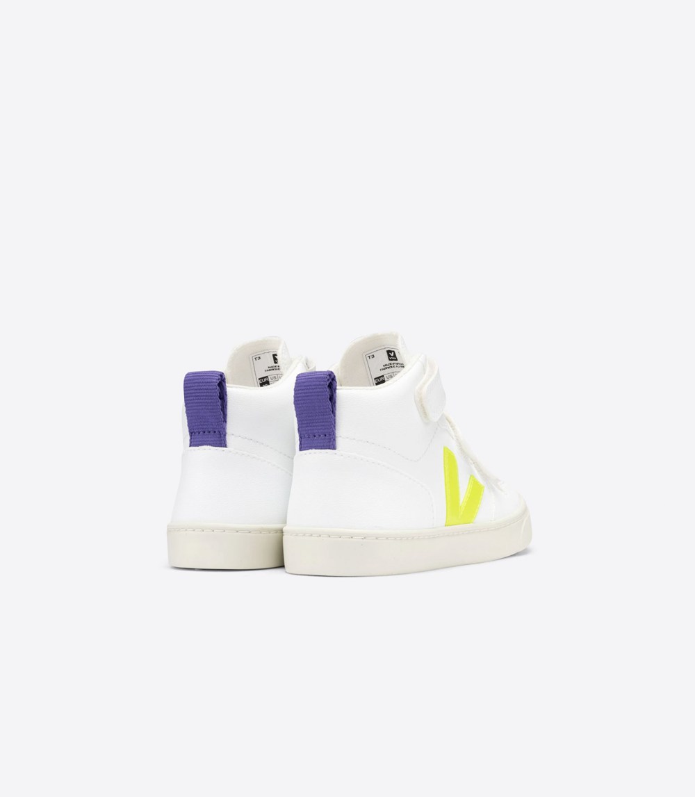 Veja Sneakers Copii - V-10 Mid Cwl - Albi - 9528734-PA